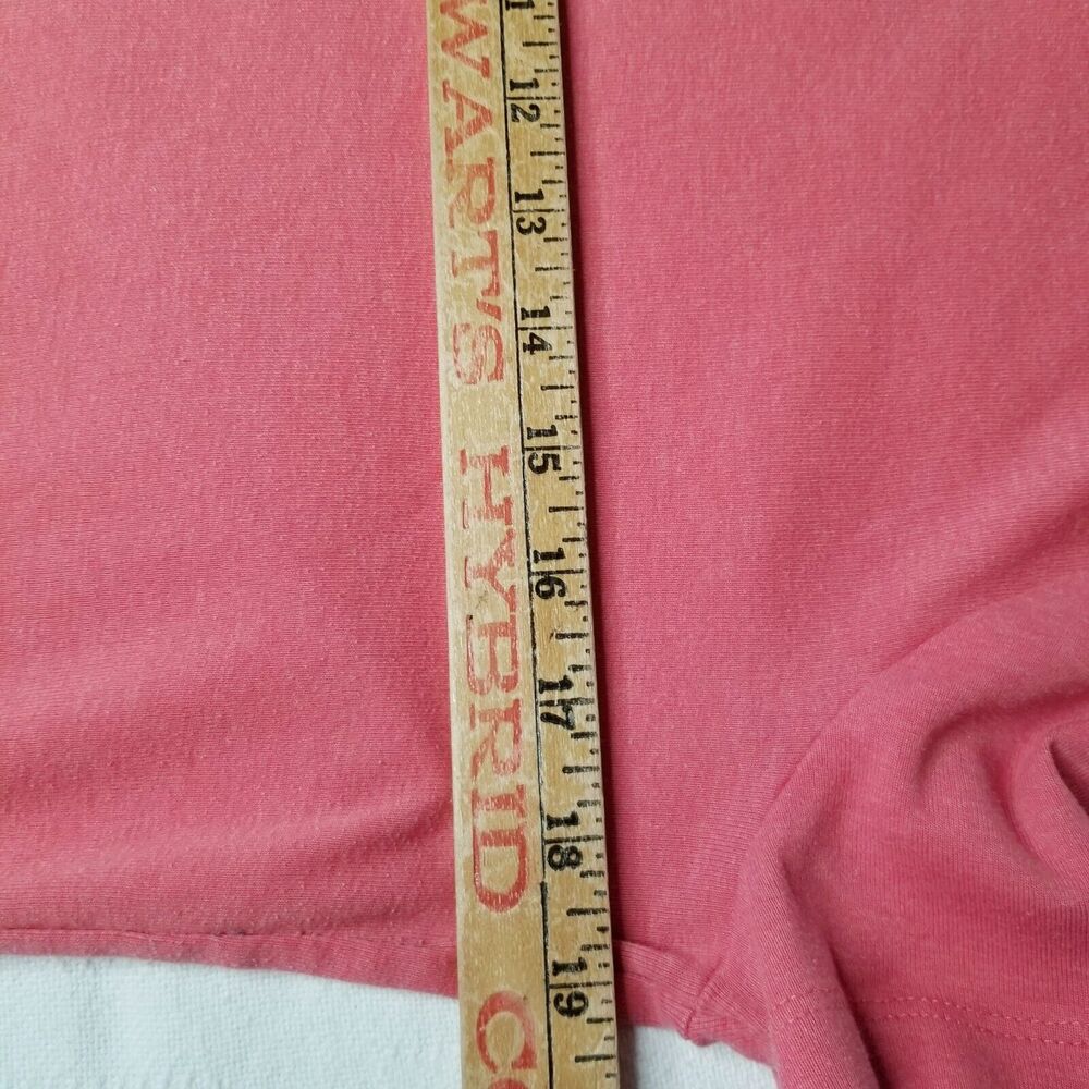 Eddie Bauer Women’s XL T-shirt Crew Neck Spiced Coral Pink Tee - Picture 5 of 7